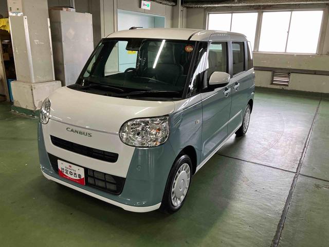 ムーヴキャンバスストライプスＸ両側電動スライドドア／コーナーセンサー／衝突回避支援システム／横滑り防止装置／オートライト／オートエアコン／電動格納ミラー（千葉県）の中古車