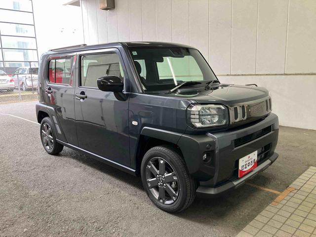 タフトGターボ ダーククロムベンチャーLEDヘッドライト/スカイフィールトップ/アダプティブクルーズコントロール/プッシュボタンエンジンスターター/アイドリングストップ/オートライト/コーナーセンサー/衝突回避支援システム/オートエアコン(千葉県)の中古車