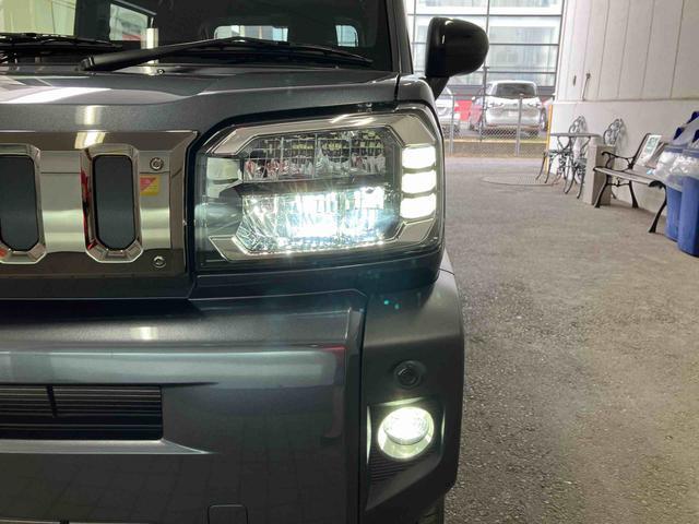 タフトGターボ ダーククロムベンチャーLEDヘッドライト/スカイフィールトップ/アダプティブクルーズコントロール/プッシュボタンエンジンスターター/アイドリングストップ/オートライト/コーナーセンサー/衝突回避支援システム/オートエアコン(千葉県)の中古車