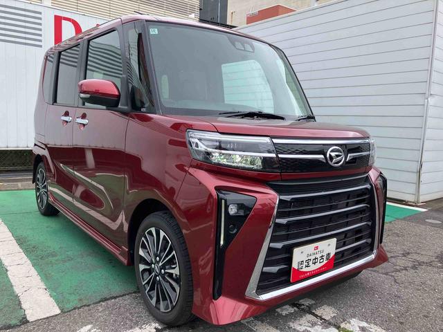 タントカスタムＲＳ９インチスマホ連携ディスプレイオーディオ／両側電動スライドドア／コーナーセンサー／ＬＥＤヘッドライト／バックカメラ／コーナーセンサー（千葉県）の中古車