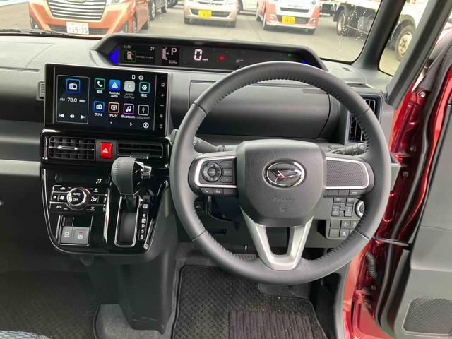 タントカスタムＲＳ９インチスマホ連携ディスプレイオーディオ／両側電動スライドドア／コーナーセンサー／ＬＥＤヘッドライト／バックカメラ／コーナーセンサー（千葉県）の中古車