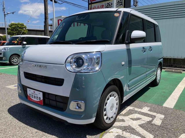 ムーヴキャンバスストライプスＧ両側電動スライドドア／ＬＥＤヘッドライト／電動サイドブレーキ／ブレーキホールド／シートヒーター（千葉県）の中古車
