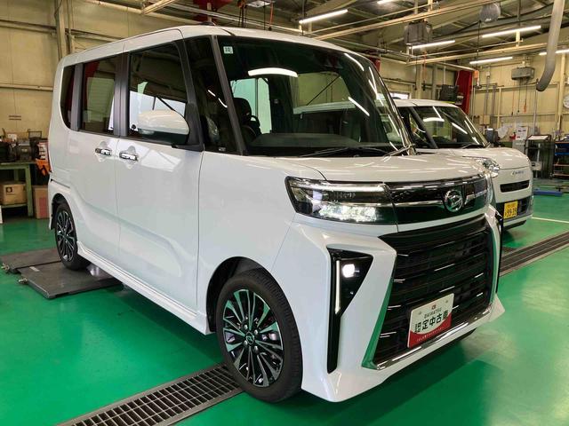 タントカスタムRS9インチスマホ連携ディスプレイオーディオ/両側電動スライドドア/コーナーセンサー/LEDヘッドライト/バックカメラ/コーナーセンサー(千葉県)の中古車