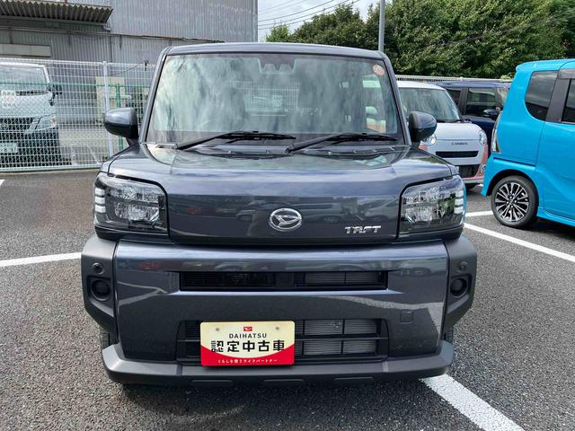 タフトＸガラスルーフ　ＬＥＤヘッドライト　バックカメラ　電動パーキングブレーキ　オートライト　プッシュボタンスターター　オート格納式ドアミラー　衝突被害軽減ブレーキ　コーナーセンサー（千葉県）の中古車