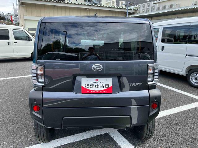 タフトＸガラスルーフ　ＬＥＤヘッドライト　バックカメラ　電動パーキングブレーキ　オートライト　プッシュボタンスターター　オート格納式ドアミラー　衝突被害軽減ブレーキ　コーナーセンサー（千葉県）の中古車