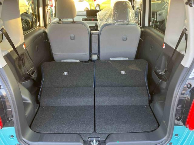 ムーヴキャンバスストライプスＧ衝突回避支援システム　横滑り防止装置　置きラクボックス　ホットカップホルダー　前席シートヒーター　ホールド機能付き電動パーキングブレーキ　助手席シートバックポケット＋ショッピングフック（千葉県）の中古車