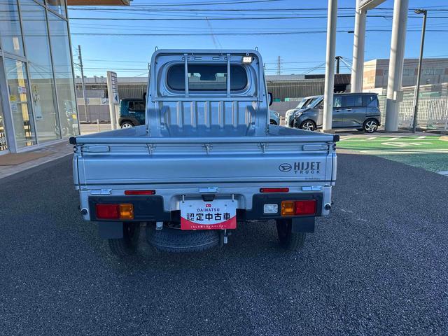 ハイゼットトラックEXTキーフリーシステム/プッシュスタート/電動格納ミラー/LEDフォグランプ/テールゲートチェーン/パワーウインドウ/LED作業灯/エアコン/パワーステアリング//オートライト/スマートアシスト(千葉県)の中古車