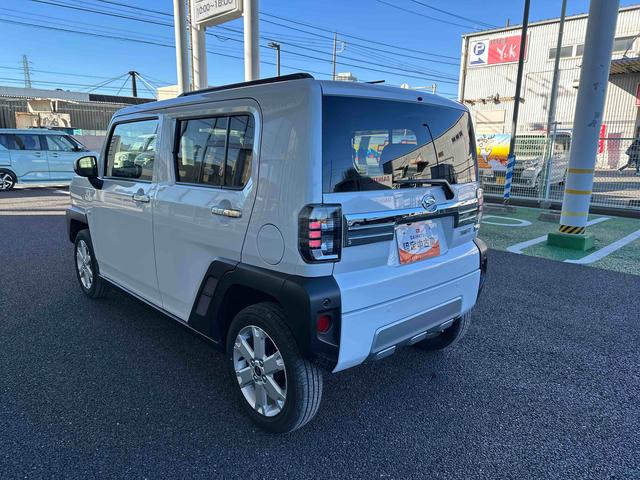 タフトG クロムベンチャーガラスルーフ ルーフレール スマアシ 全周囲カメラ 前後専用メッキガーニッシュ オートライト オートハイビーム LEDヘッドライト&フォグ コーナーセンサー シートヒーター キーフリー オートエアコン(千葉県)の中古車