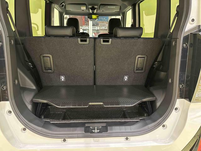 タントカスタムＸバックカメラ　両側電動スライドドア　１４インチアルミ　ＬＥＤヘッド＆フォグランプ　シートヒーター　電動駐車ブレーキ　オートライト　上下２段調節式デッキボード　コーナーセンサー　衝突被害軽減ブレーキ（千葉県）の中古車