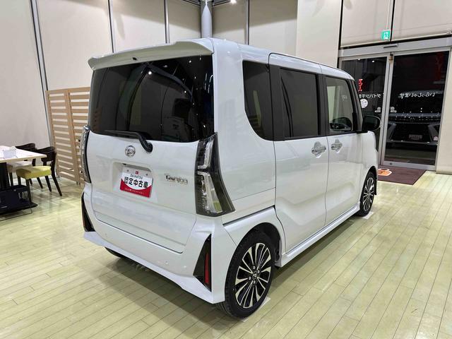 タントカスタムＲＳターボ　バックカメラ　ＬＥＤヘッドライト　オートライト　アダプティブドライビングビーム　衝突被害軽減ブレーキ　コ−ナ−センサー　シートヒーター　両側電動スライドドア　アルミホイール　電動駐車ブレーキ（千葉県）の中古車