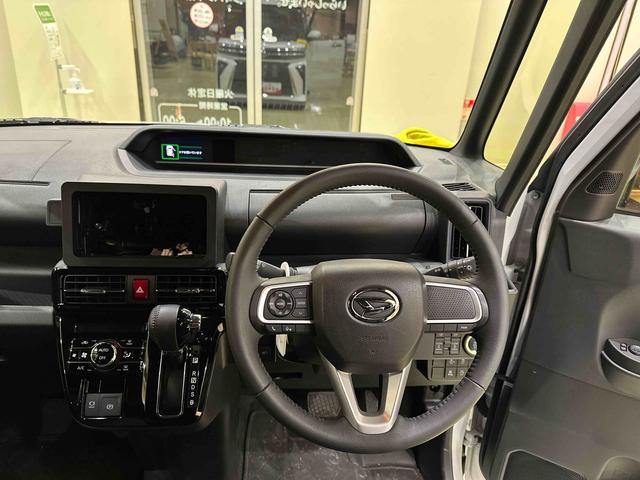 タントカスタムＲＳターボ　バックカメラ　ＬＥＤヘッドライト　オートライト　アダプティブドライビングビーム　衝突被害軽減ブレーキ　コ−ナ−センサー　シートヒーター　両側電動スライドドア　アルミホイール　電動駐車ブレーキ（千葉県）の中古車