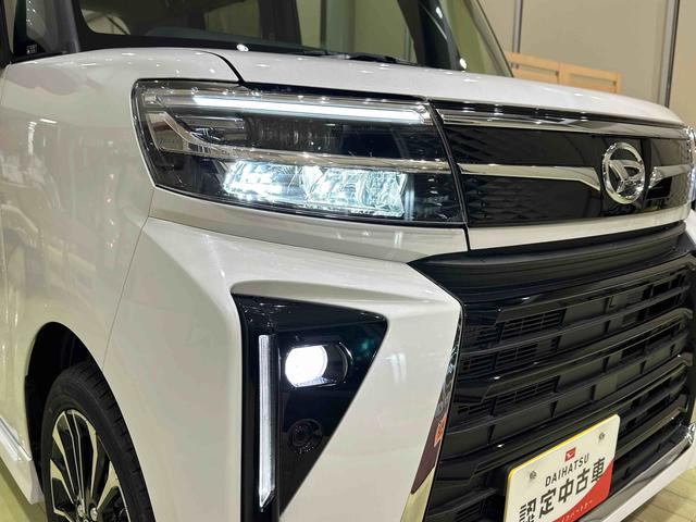 タントカスタムＲＳ衝突回避支援システム　横滑り防止装置　両側電動スライドドア　前後コーナーセンサー　ホールド機能付き電動パーキングブレーキ　前席シートヒーター　チルトステアリング　運転席シートリフターＬＥＤフォグ付き（千葉県）の中古車