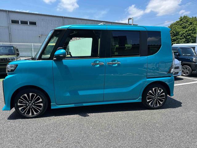 タントカスタムRS9型DPオーディオ・BT・TV・Bカメラ/ターボエンジン/両側パワスラ/スマートキー/LEDヘッド&フォグ/シートヒーター/電動駐車ブレーキ/運転席上下アジャスター/15インチアルミ/スマートアシスト(千葉県)の中古車