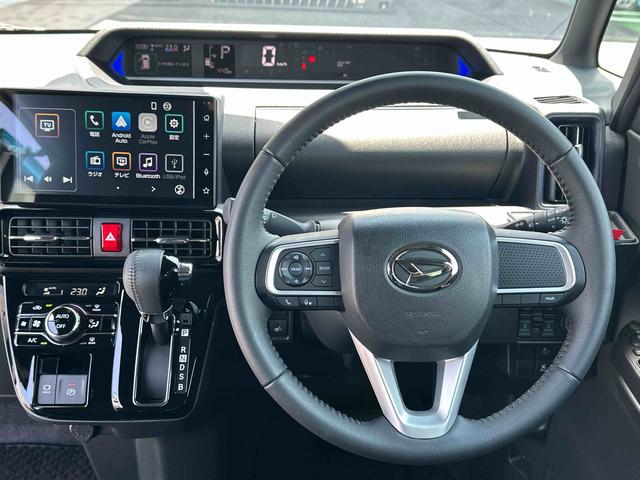タントカスタムRS9型DPオーディオ・BT・TV・Bカメラ/ターボエンジン/両側パワスラ/スマートキー/LEDヘッド&フォグ/シートヒーター/電動駐車ブレーキ/運転席上下アジャスター/15インチアルミ/スマートアシスト(千葉県)の中古車