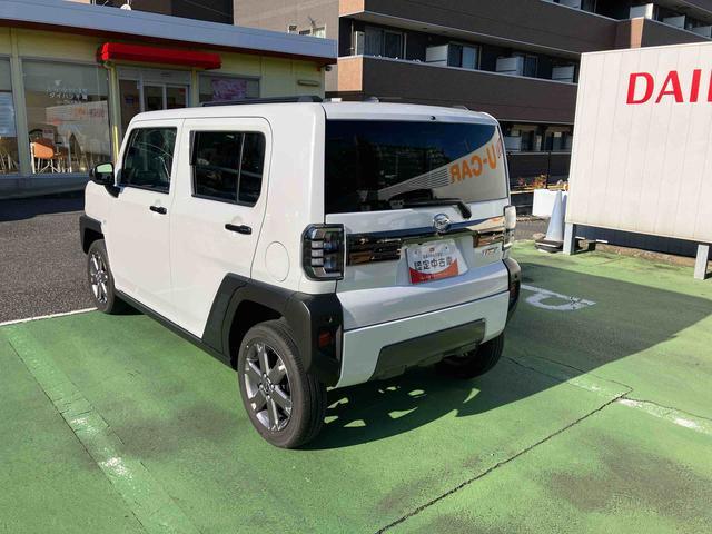 タフトＧ　ダーククロムベンチャー　メーカー保証継承付帯　♪ＬＥＤヘッドライト・フォグランプ　オートマチックハイビーム　オーディオレス　バックカメラ　ガラスルーフ　電動パーキングブレーキ　衝突回避支援機能　コーナーセンサー　アダプティブ　　シートヒーター（千葉県）の中古車