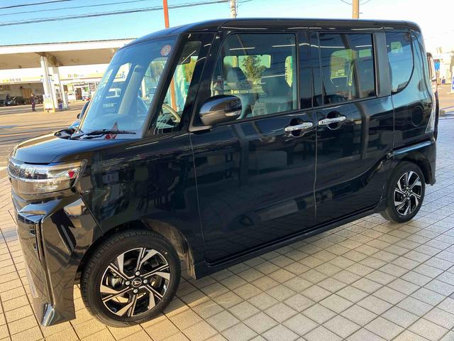 タントカスタムＸ＊ｅｃｏＩＤＬＥ非装着車　両側電動スライドドア　前席シートヒーター　電動パーキングブレーキ　前後コーナーセンサ　オートライト　オートハイビーム　プッシュエンジンスタート　キーフリーシステム（千葉県）の中古車