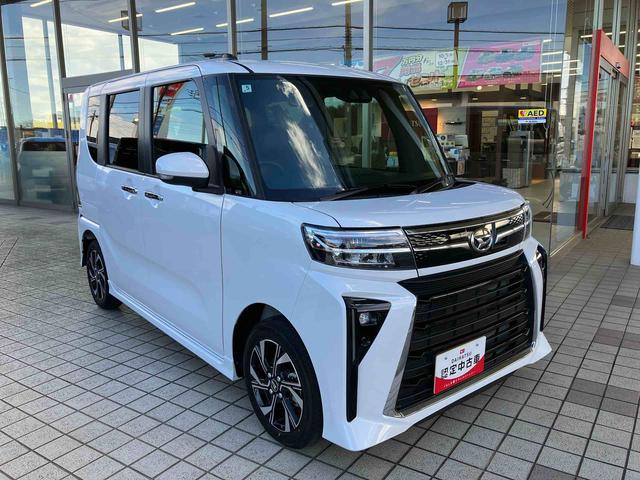 タントカスタムＸＬＥＤヘッドライト／両側電動スライドドア／コーナーセンサー／衝突回避支援システム／横滑り防止装置／オートエアコン／アルミホイール／キーフリーシステム／電動格納ミラー（千葉県）の中古車