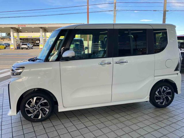 タントカスタムＸＬＥＤヘッドライト／両側電動スライドドア／コーナーセンサー／衝突回避支援システム／横滑り防止装置／オートエアコン／アルミホイール／キーフリーシステム／電動格納ミラー（千葉県）の中古車