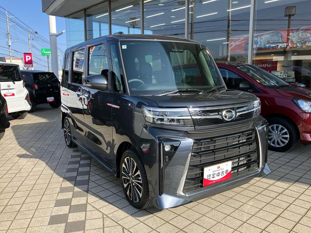 タントカスタムＲＳターボエンジン　１５インチアルミ　バックカメラ　両側電動スライドドア　　電動駐車ブレーキ　ＬＥＤライト＆フォグ　コーナーセンサー　衝突被害軽減ブレーキ（千葉県）の中古車