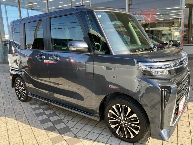 タントカスタムＲＳターボエンジン　１５インチアルミ　バックカメラ　両側電動スライドドア　　電動駐車ブレーキ　ＬＥＤライト＆フォグ　コーナーセンサー　衝突被害軽減ブレーキ（千葉県）の中古車