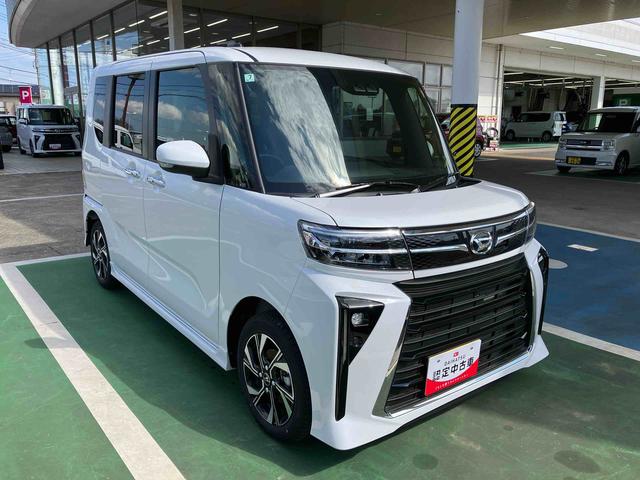 タントカスタムＸ両側電動スライドドア　１４インチアルミ　ＬＥＤヘッド＆フォグランプ　バックカメラ　シートヒーター　電動駐車ブレーキ　オートライト　上下２段調節式デッキボード　コーナーセンサー　衝突被害軽減ブレーキ（千葉県）の中古車