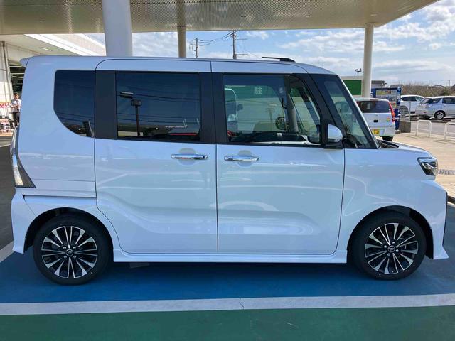 タントカスタムＲＳターボエンジン　１５インチアルミ　バックカメラ　両側電動スライドドア　　電動駐車ブレーキ　ＬＥＤライト＆フォグ　コーナーセンサー　衝突被害軽減ブレーキ（千葉県）の中古車