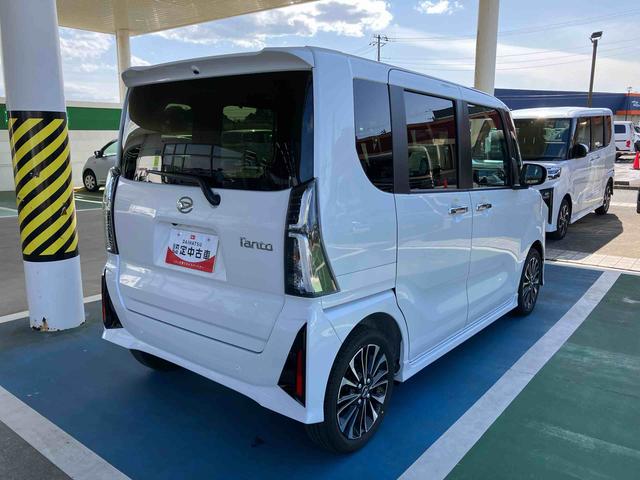 タントカスタムＲＳターボエンジン　１５インチアルミ　バックカメラ　両側電動スライドドア　　電動駐車ブレーキ　ＬＥＤライト＆フォグ　コーナーセンサー　衝突被害軽減ブレーキ（千葉県）の中古車