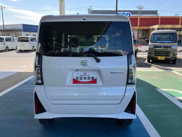 タントカスタムＲＳターボエンジン　１５インチアルミ　バックカメラ　両側電動スライドドア　　電動駐車ブレーキ　ＬＥＤライト＆フォグ　コーナーセンサー　衝突被害軽減ブレーキ（千葉県）の中古車