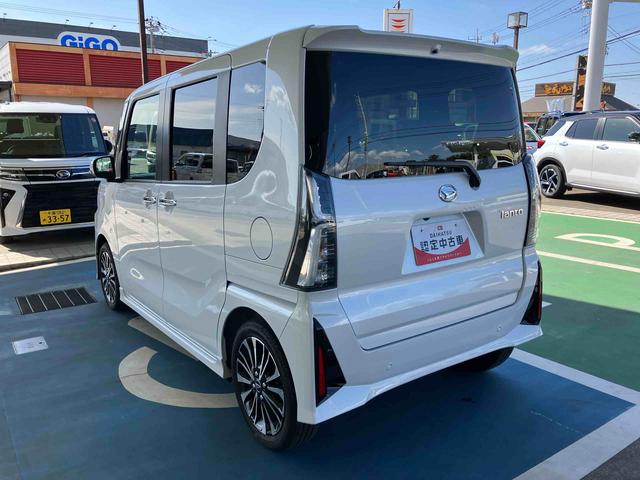 タントカスタムＲＳターボエンジン　１５インチアルミ　バックカメラ　両側電動スライドドア　　電動駐車ブレーキ　ＬＥＤライト＆フォグ　コーナーセンサー　衝突被害軽減ブレーキ（千葉県）の中古車