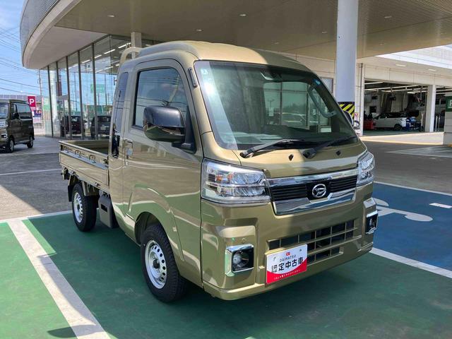 ハイゼットトラックジャンボエクストラＣＶＴ　電子制御式４ＷＤ　スーパーデフロック　ＬＥＤヘッド＆フォグランプ　ＬＥＤ荷台灯　プッシュボタンスタート　電格ドアミラー　コーナーセンサー　衝突被害軽減ブレーキ（千葉県）の中古車