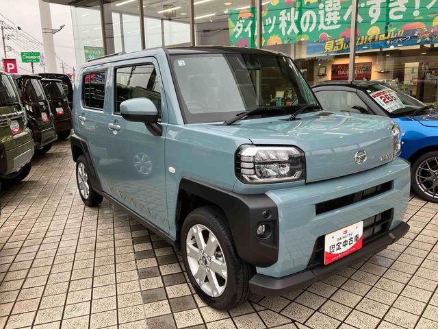 タフトGガラスルーフ ルーフレール 15インチアルミホイール LEDヘッドライト&フォグランプ バックカメラ シートヒーター 電動パーキングブレーキ 自動追従クルコン コーナーセンサー 衝突被害軽減ブレーキ(千葉県)の中古車