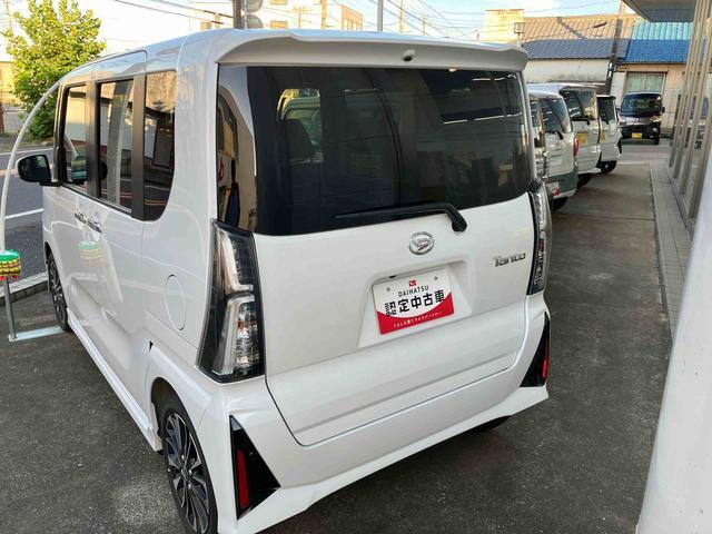 タントカスタムＲＳターボエンジン　１５インチアルミ　バックカメラ　両側電動スライドドア　シートヒーター　電動駐車ブレーキ　ＬＥＤライト＆フォグ　上下２段調節式デッキボード　コーナーセンサー　衝突被害軽減ブレーキ（千葉県）の中古車