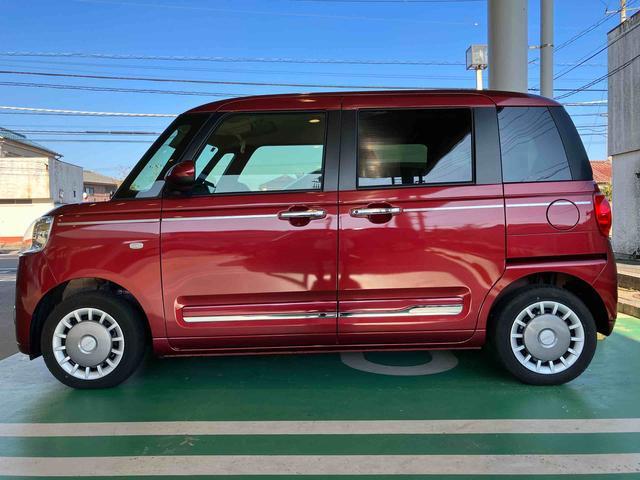 ムーヴキャンバスセオリーＧ９型ＤＰオーディオ／ＢＴ／ＴＶ／バックカメラ　ワイヤレス充電　ＬＥＤヘッドライト　両側電動スライドドア　コーナーセンサー　衝突回避支援システム　キーフリー　電動格納ミラー　電動駐車ブレーキ（千葉県）の中古車