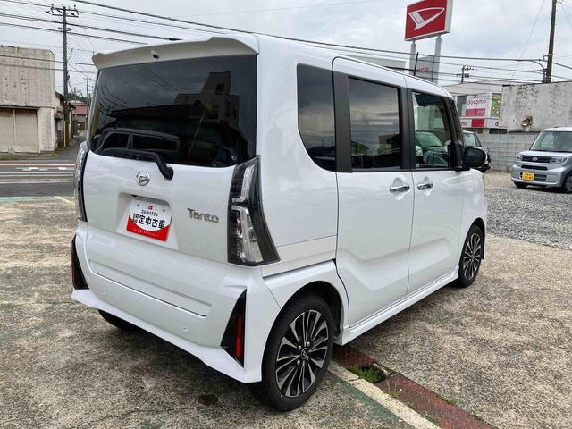 タントカスタムＲＳターボエンジン　１５インチアルミ　バックカメラ　両側電動スライドドア　シートヒーター　電動駐車ブレーキ　ＬＥＤライト＆フォグ　上下２段調節式デッキボード　コーナーセンサー　衝突被害軽減ブレーキ（千葉県）の中古車