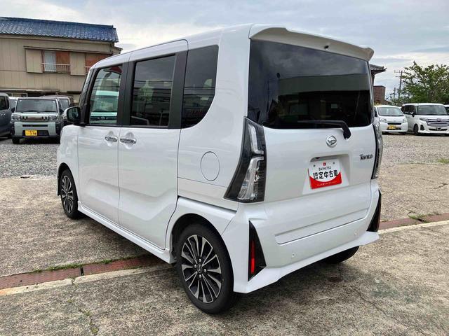 タントカスタムＲＳターボエンジン　１５インチアルミ　バックカメラ　両側電動スライドドア　シートヒーター　電動駐車ブレーキ　ＬＥＤライト＆フォグ　上下２段調節式デッキボード　コーナーセンサー　衝突被害軽減ブレーキ（千葉県）の中古車