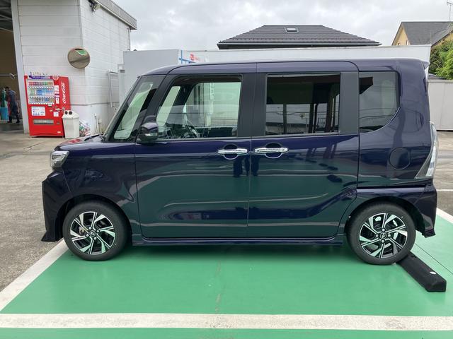 タントカスタムＸキーフリーシステム・プッシュボタン・アイドリングストップ・両側電動スライドドア・ＬＥＤヘッドライト・オートライト・オートハイビーム・コーナーセンサー・（千葉県）の中古車