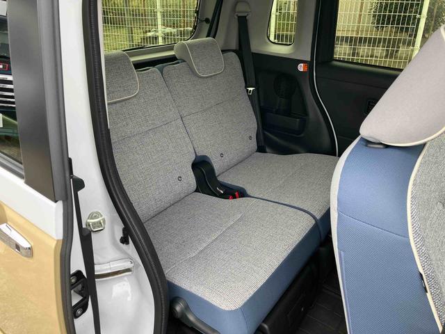 ムーヴキャンバスストライプスＧキーフリーシステム・プッシュボタン・アイドリングストップ・ＬＥＤヘッドライト・オートライト・両側電動スライドドア・セキュリティアラーム・オートエアコン・シートヒーター・電動パーキング・（千葉県）の中古車