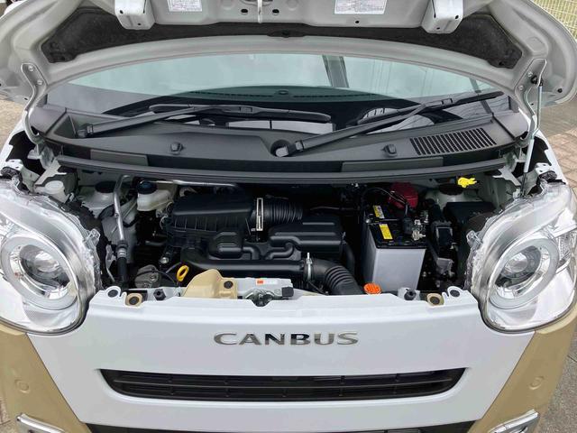 ムーヴキャンバスストライプスＧキーフリーシステム・プッシュボタン・アイドリングストップ・ＬＥＤヘッドライト・オートライト・両側電動スライドドア・セキュリティアラーム・オートエアコン・シートヒーター・電動パーキング・（千葉県）の中古車