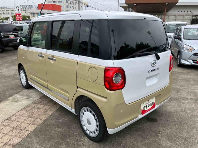 ムーヴキャンバスストライプスＧキーフリーシステム・プッシュボタン・アイドリングストップ・ＬＥＤヘッドライト・オートライト・両側電動スライドドア・セキュリティアラーム・オートエアコン・シートヒーター・電動パーキング・（千葉県）の中古車