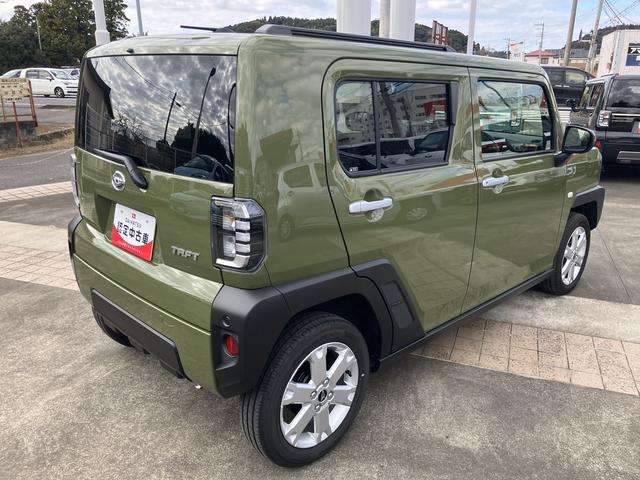 タフトＧキーフリーシステム・プッシュボタンスタート・アイドリングストップ・アダプティブクルーズコントロール・コーナーセンサー・セキュリティアラーム・ＬＥＤヘッドライト・オートライト・オートハイビーム・（千葉県）の中古車