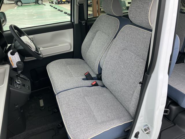 ムーヴキャンバスストライプスGキーフリーシステム・プッシュボタン・アイドリングストップ・LEDヘッドライト・オートライト・オートハイビーム・シートヒーター・コーナーセンサー・セキュリティアラーム・(千葉県)の中古車