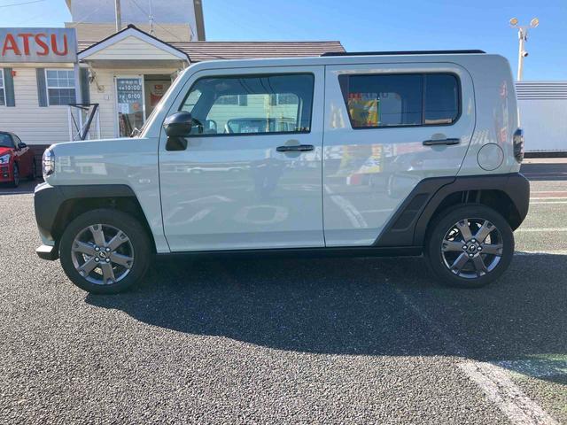 タフトＧ　ダーククロムベンチャーキーフリーシステム／ＬＥＤヘッドライト／ＬＥＤフォグランプ／左右シートヒーター／電動パーキングブレーキ／運転席上下アジャスター／オートエアコン／アルミホイール／ラバーマット／オートライト（千葉県）の中古車