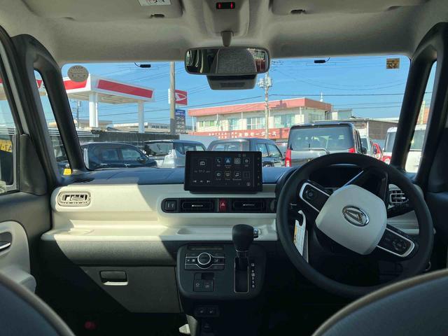 ムーヴキャンバスストライプスＧターボツートンカラー／９インチディスプレイオーディオ／バックカメラ／ＵＳＢ・ＨＤＭＩ／衝突回避支援／コーナーセンサー／シートヒーター／ＡＣＣ／オートライト／オートハイビーム／ホットカップホルダー（千葉県）の中古車