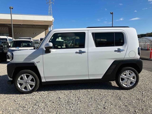 タフトＧ　クロムベンチャーガラスルーフ　ルーフレール　スマアシ　全周囲カメラ　前後専用メッキガーニッシュ　オートライト　オートハイビーム　ＬＥＤヘッドライト＆フォグ　コーナーセンサー　シートヒーター　キーフリー　オートエアコン（千葉県）の中古車