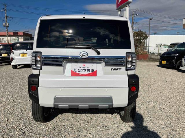 タフトＧ　クロムベンチャーガラスルーフ　ルーフレール　スマアシ　全周囲カメラ　前後専用メッキガーニッシュ　オートライト　オートハイビーム　ＬＥＤヘッドライト＆フォグ　コーナーセンサー　シートヒーター　キーフリー　オートエアコン（千葉県）の中古車