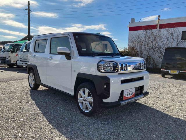 タフトＧ　クロムベンチャーガラスルーフ　ルーフレール　スマアシ　全周囲カメラ　前後専用メッキガーニッシュ　オートライト　オートハイビーム　ＬＥＤヘッドライト＆フォグ　コーナーセンサー　シートヒーター　キーフリー　オートエアコン（千葉県）の中古車