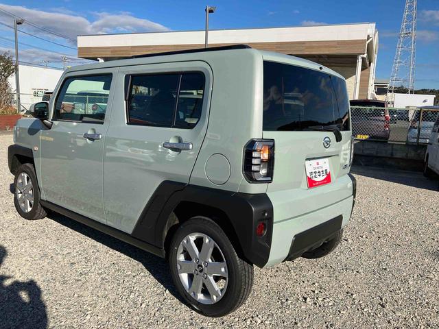 タフトＧガラスルーフ　ルーフレール　１５インチアルミホイール　ＬＥＤヘッドライト＆フォグランプ　バックカメラ　シートヒーター　電動パーキングブレーキ　コーナーセンサー　衝突被害軽減ブレーキ（千葉県）の中古車