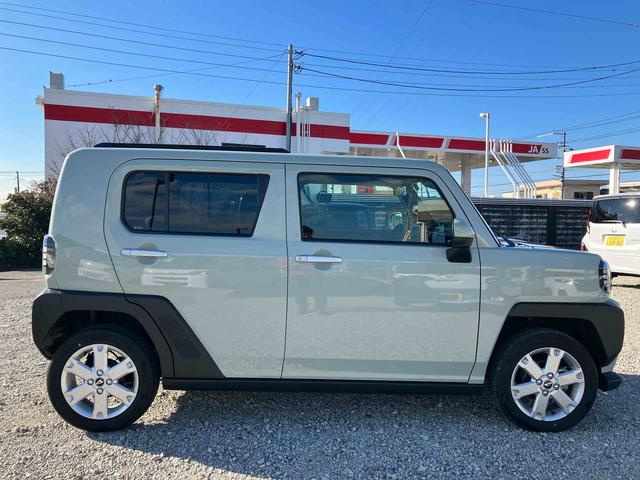 タフトＧガラスルーフ　ルーフレール　１５インチアルミホイール　ＬＥＤヘッドライト＆フォグランプ　バックカメラ　シートヒーター　電動パーキングブレーキ　コーナーセンサー　衝突被害軽減ブレーキ（千葉県）の中古車