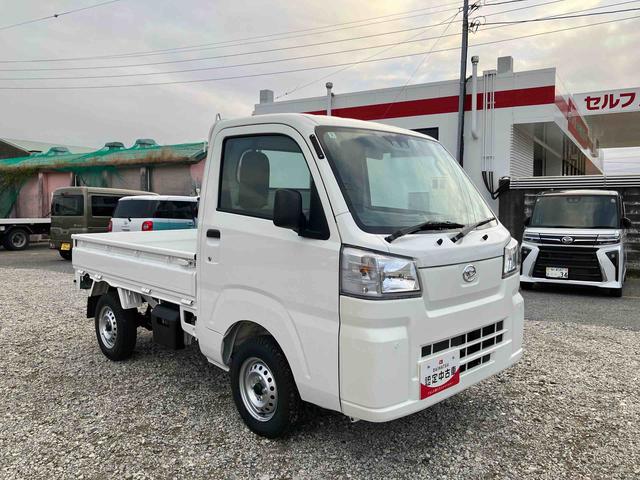 ハイゼットトラックスタンダード 農用スペシャル4WD 5速MT 荷台三方開 リヤ4枚リーフ 荷台作業灯 リヤスモークガラス AM/FMラジオ 衝突被害軽減装置 コーナーセンサー オートライト オートハイビーム スペアタイヤ(千葉県)の中古車