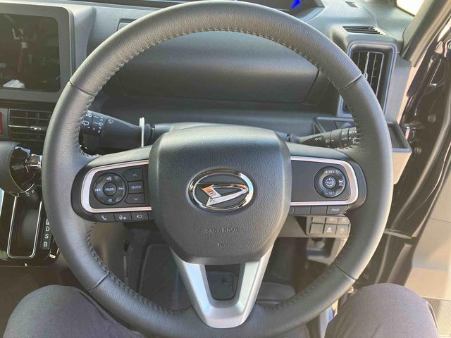 タントカスタムＲＳリミテッドターボ　バックカメラ　ＥＴＣ　全車速追従クルコン　ＬＥＤヘッドライト　フォグランプ　オートライト　両側電動スライド　シートヒーター　革巻ステアリング　コ−ナ−センサー　電動駐車ブレーキ　アルミホイール（千葉県）の中古車